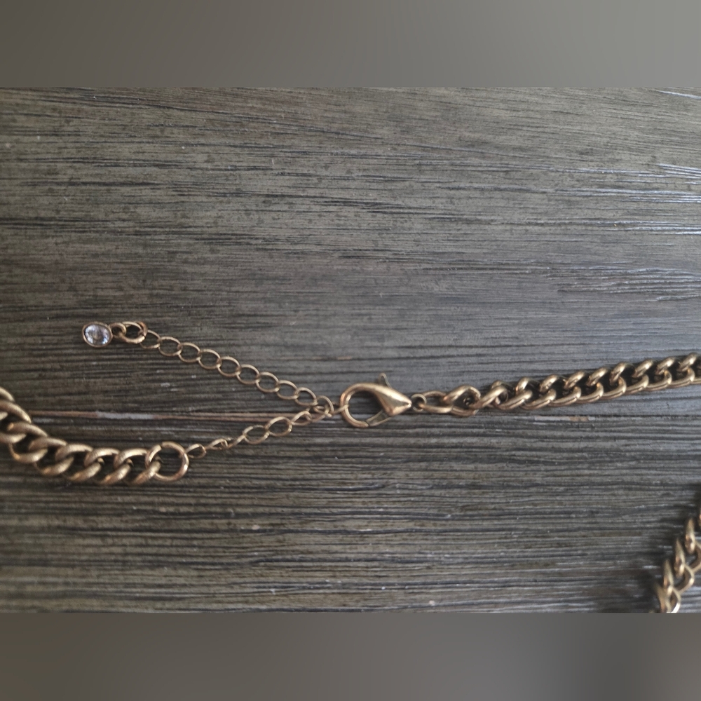 Valentina Crystal Bib Statement Necklace - Picture 7 of 9